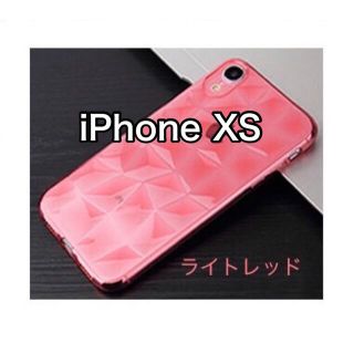 iPhoneケース 赤 レッド iPhoneXS iPhone スマホカバー(iPhoneケース)