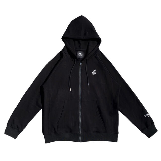 FEAR OF GOD(フィアオブゴッド)の正規品☆LUSSO SURF ビッグロゴパーカー　Lサイズ☆RVCA メンズのトップス(パーカー)の商品写真