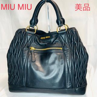 ミュウミュウ A4 トートバッグ(レディース)の通販 100点以上 | miumiu ミュウミュウ A4 トートバッグ(レディース)の通販 100点以上 | miumiu