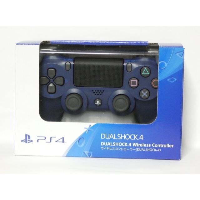 PS4 SONY 純正品 ワイヤレスコントローラー デュアルショック4 ブルー