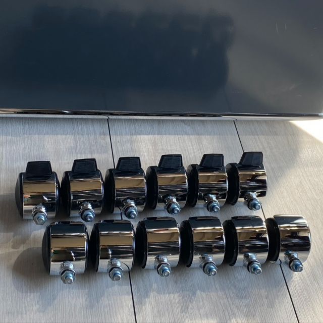 新品　ストッパー付　USM Haller ハラー キャスター １２個セット 新品 ストッパー付 USM Haller ハラー キャスター 12個セット