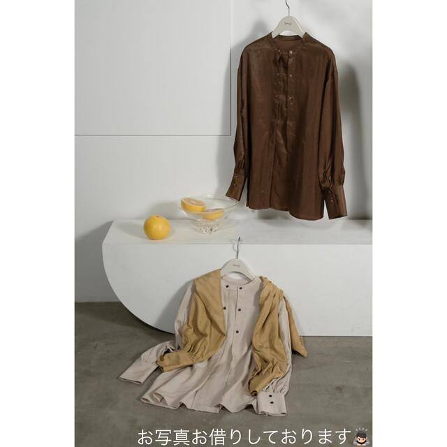 lawgy(ラウジー)のlawgy ❤︎ two line button blouse ❤︎ レディースのトップス(シャツ/ブラウス(長袖/七分))の商品写真