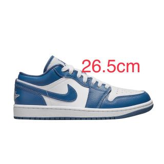 ナイキ(NIKE)のNike WMNS Air Jordan 1 Low "Marina Blue"(スニーカー)