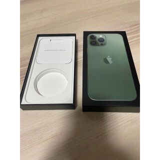 アイフォーン(iPhone)のiPhone13Pro Max アルパイングリーン　空箱(その他)