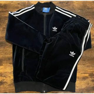 adidas セットアップ　ベロア