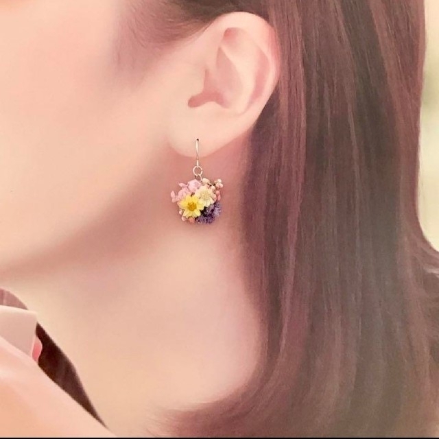 小さなお花畑のピアス/イヤリング - etc-nepal.org 小さなお花畑のピアス/イヤリング - etc-nepal.org