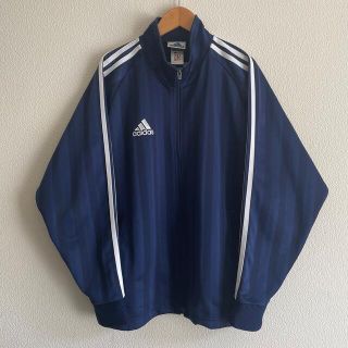 adidas ジャケット　ジャージ　万国旗タグ　80年代後半〜90年　アイボリー