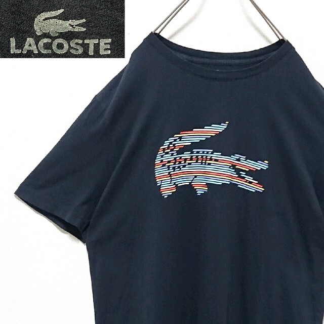 LACOSTE(ラコステ)の【激レア】ラコステ フロント ワニ ロゴ メンズ 半袖 Tシャツ メンズのトップス(Tシャツ/カットソー(半袖/袖なし))の商品写真