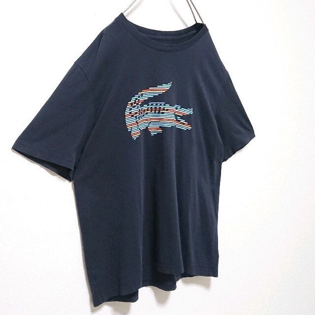 LACOSTE(ラコステ)の【激レア】ラコステ フロント ワニ ロゴ メンズ 半袖 Tシャツ メンズのトップス(Tシャツ/カットソー(半袖/袖なし))の商品写真