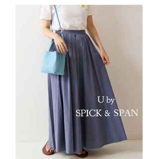 スピックアンドスパン(Spick & Span)のお値下げしました✨ U by SPICK&SPAN  ギャザーロングスカート(ロングスカート)