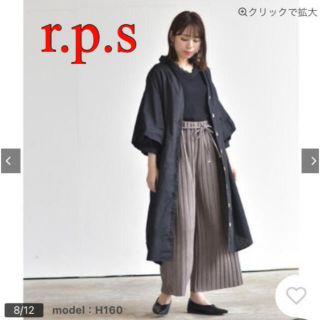 アルピーエス(rps)の未使用☆ r.p.s ウエストタックボリューム袖ワンピース(ひざ丈ワンピース)