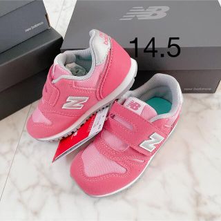 ニューバランス(New Balance)の14.5 新品 ニューバランス スニーカー 373 ピンク ベビー キッズ(スニーカー)