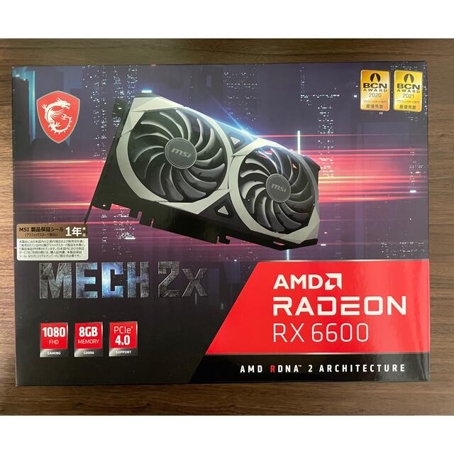 【 GPU】msi rx6600rx6600