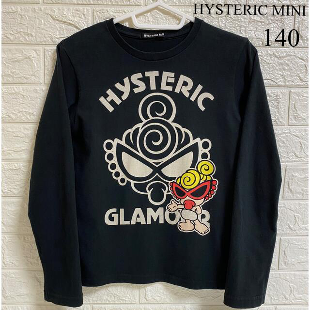 HYSTERIC MINI(ヒステリックミニ)の【HYSTERIC  MINI】ヒステリックミニ　ロングTシャツ　キッズ140 キッズ/ベビー/マタニティのキッズ服女の子用(90cm~)(Tシャツ/カットソー)の商品写真