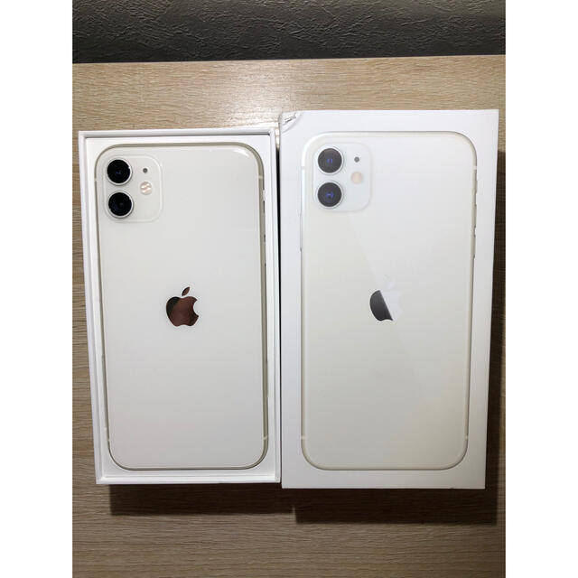 iPhone11 128GB ホワイト　SIMフリー　※iFACE同梱