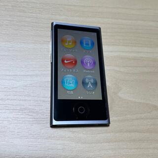 アイポッド(iPod)の美品 APPLE iPod nano 16GB 第7世代 ME971J/A H(ポータブルプレーヤー)