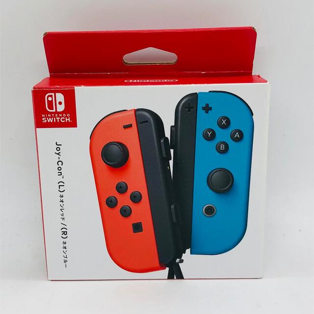 Nintendo Switch(ニンテンドースイッチ)のJoy-Con（ネオンレッド / ネオンブルー） エンタメ/ホビーのゲームソフト/ゲーム機本体(その他)の商品写真