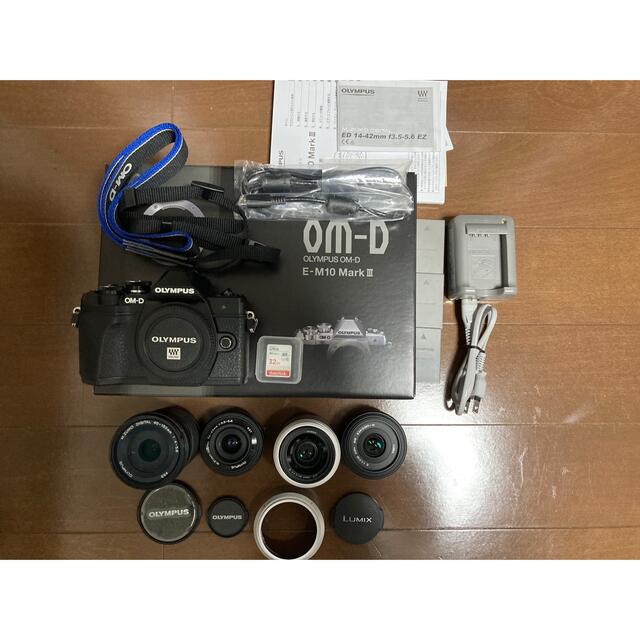 オリンパス OLYMPUS OM-D E-M1 中古 Mark3 14-42ｍｍ パナソニック