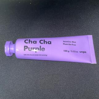 cha cha purple ハミガキ　パープル(歯磨き粉)