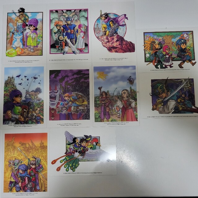 SQUARE ENIX(スクウェアエニックス)のドラゴンクエスト メモリアルカードコレクションⅡ初回生産限定 エンタメ/ホビーのアニメグッズ(カード)の商品写真