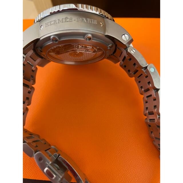 Hermes(エルメス)の専用　極美品エルメスメンズウォッチ　最終価格 メンズの時計(腕時計(アナログ))の商品写真