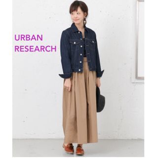 アーバンリサーチ(URBAN RESEARCH)の【新品】ワイドギャザーパンツ♡キャメル♡アーバンリサーチ♡KBF♡(カジュアルパンツ)