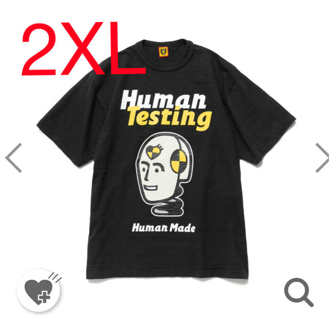 HUMAN MADE(ヒューマンメイド)のHUMANMADE A$APRocky HUMANTESTING T-SHIRT メンズのトップス(Tシャツ/カットソー(半袖/袖なし))の商品写真