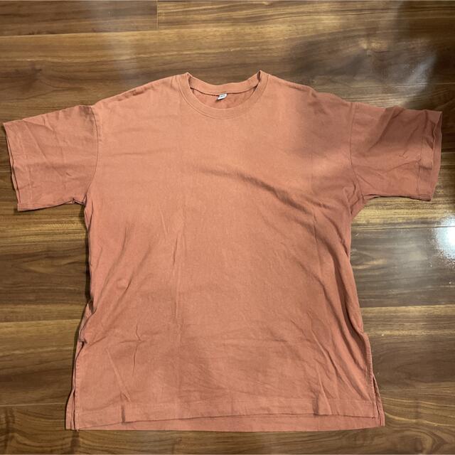 UNIQLO(ユニクロ)のUNIQLO サイドスリットTシャツ Lサイズ レディースのトップス(Tシャツ(半袖/袖なし))の商品写真