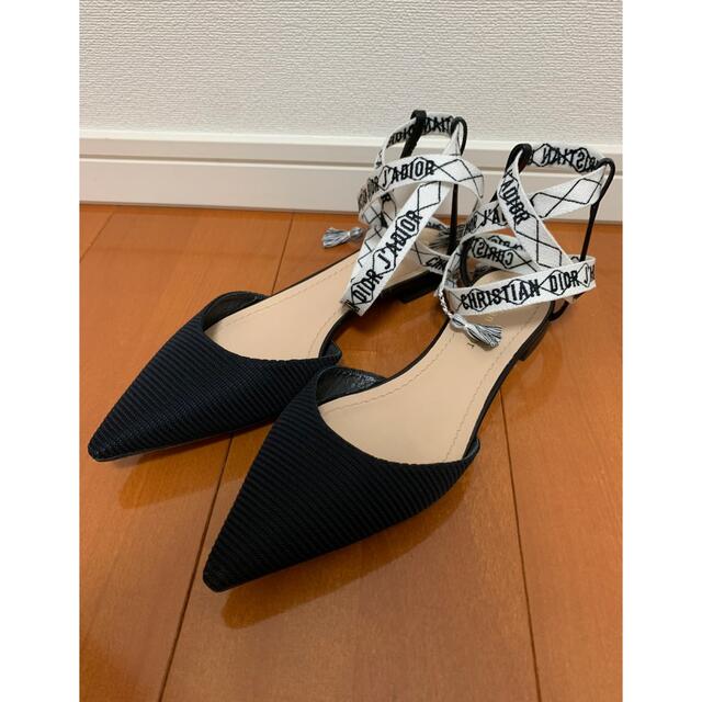 【美品】Dior／ディオール　パンプス　フラットシューズ