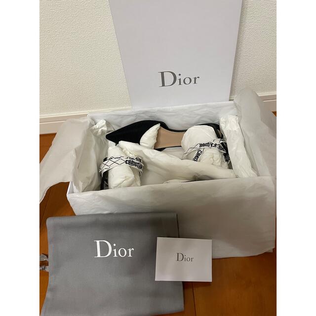 美品】Dior/ディオール パンプス フラットシューズ 美品】Dior/ディオール パンプス フラットシューズ