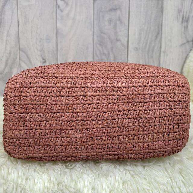 極美品 ヘレンカミンスキー かごバッグ 赤茶色 | veganutris.com.br