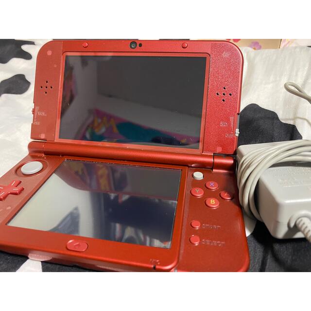 new 3DS LL メタリックレッド 1