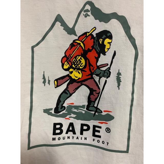 A BATHING APE(アベイシングエイプ)のA BATHING APE アベイシングエイプロンT メンズのトップス(Tシャツ/カットソー(七分/長袖))の商品写真