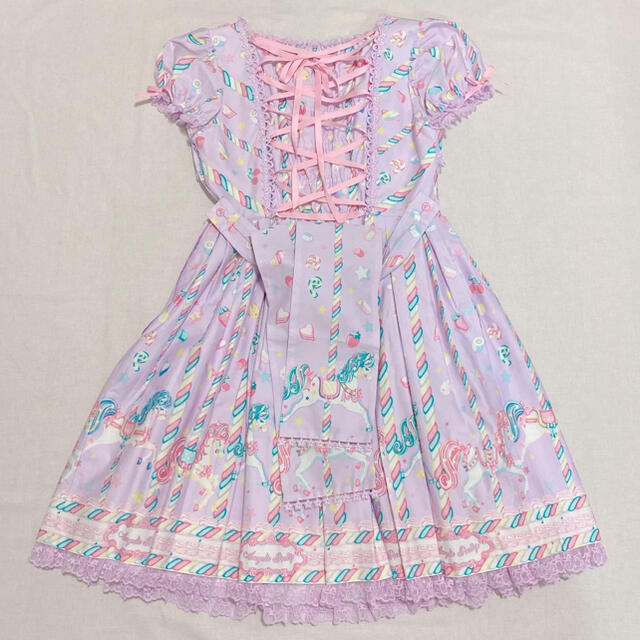 Angelic Pretty - Sugary Carnival ワンピース ラベンダーの通販 by ...