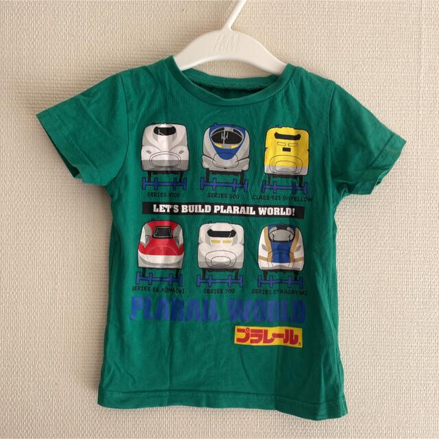 Takara Tomy(タカラトミー)のトミカグリーンTシャツ キッズ/ベビー/マタニティのキッズ服男の子用(90cm~)(Tシャツ/カットソー)の商品写真