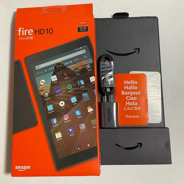 ANDROID(アンドロイド)のFire HD 10 (第9世代) スマホ/家電/カメラのPC/タブレット(タブレット)の商品写真