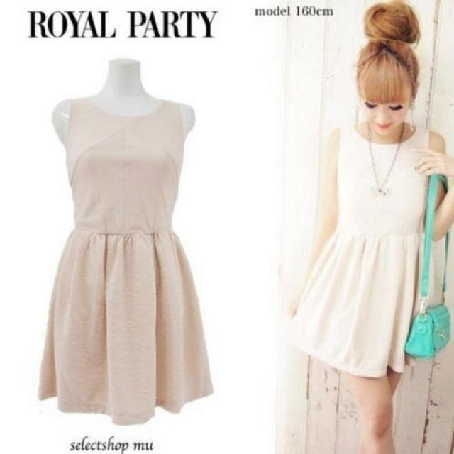 ROYAL PARTY(ロイヤルパーティー)のROYAL PARTY 今季OP レディースのワンピース(ミニワンピース)の商品写真