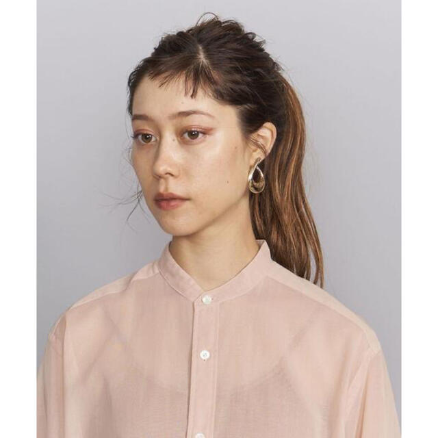 BEAUTY&YOUTH UNITED ARROWS(ビューティアンドユースユナイテッドアローズ)の未使用＊BEAUTY&YOUTH UNITED ARROWS 大人シアーシャツ レディースのトップス(シャツ/ブラウス(長袖/七分))の商品写真