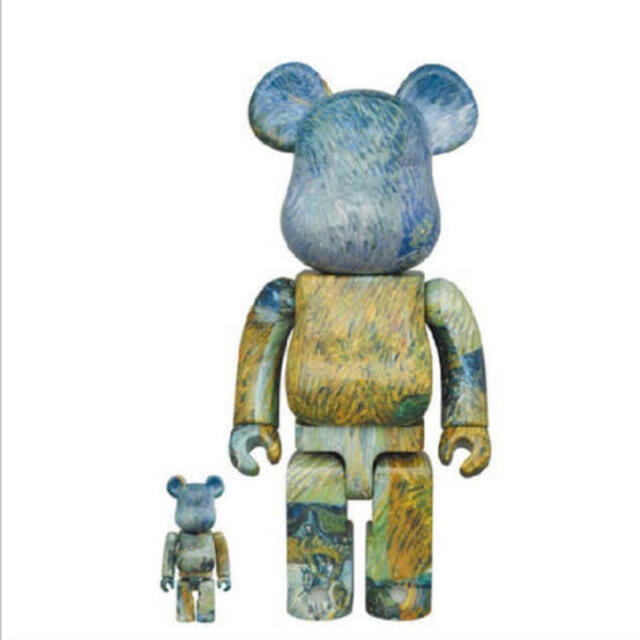 BE@RBRICK(ベアブリック)の送料込み BE@RBRICK Van Gogh 100%&400% ゴッホ展 エンタメ/ホビーのフィギュア(その他)の商品写真