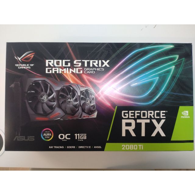 ☆極美品☆ASUS ROG-STRIX-RTX2080TI-11G-GAMING