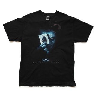 VINTAGE ヴィンテージ 90s VINTAGE DCコミックス JORKER Movie Tee ジョーカー ムービープリント半袖Tシャツ ネイビー 半袖Tシャツ