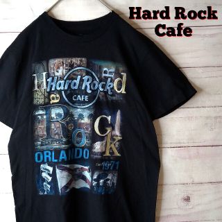 ハードロックカフェ(Hard Rock CAFE)のハードロックカフェ tシャツ メキシコ製 ビッグプリント ブラック S(Tシャツ/カットソー(半袖/袖なし))