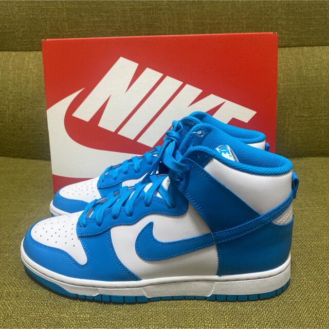 NIKE(ナイキ)のNike Dunk High Championship Blue メンズの靴/シューズ(スニーカー)の商品写真