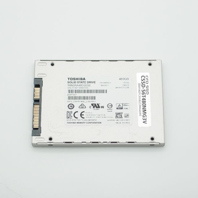 がおすすめ 東芝 SSD 480GB TLC NAND 2.5インチSATA