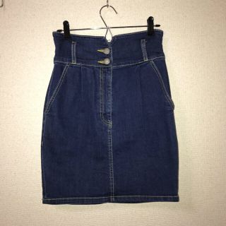 マウジー(moussy)の《moussy》ハイウエストスカート(ひざ丈スカート)