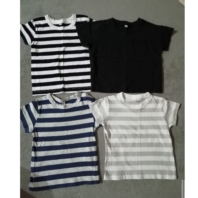 MUJI (無印良品)(ムジルシリョウヒン)の無印良品　ベビー　Tシャツ　80センチ キッズ/ベビー/マタニティのベビー服(~85cm)(Ｔシャツ)の商品写真