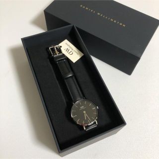 ダニエルウェリントン(Daniel Wellington)のDaniel Wellington ダニエルウェリントン腕時計　ブラック(腕時計)