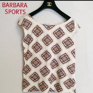 ナルミヤ インターナショナル(NARUMIYA INTERNATIONAL)のBARBARA SPORTS フレンチスリーブ  Tシャツ(Tシャツ(半袖/袖なし))