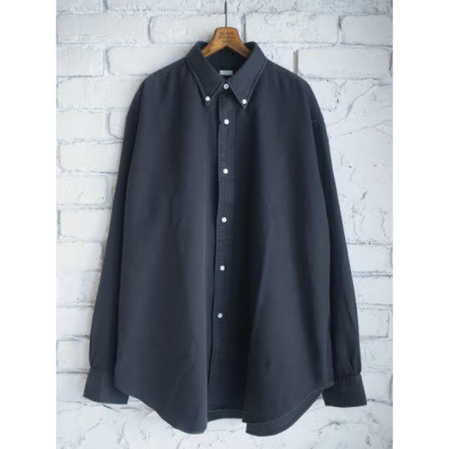 A.PRESSE アプレッセ 22SS BDShirt BLACK 1 試着のみトップス