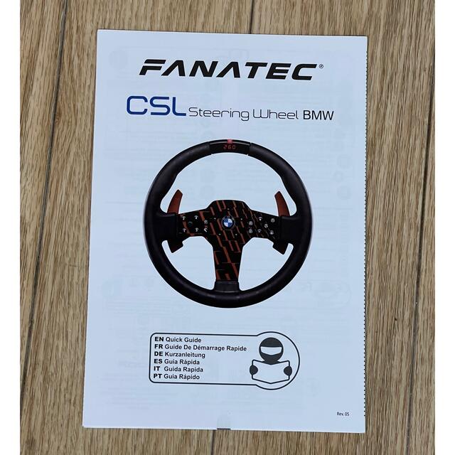 〇美品 FANATEC CSL steering Wheel BMW   送料込 エンタメ/ホビーのゲームソフト/ゲーム機本体(その他)の商品写真